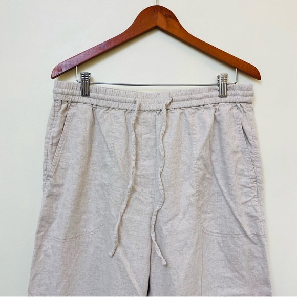 Banana Republic Linen-Blend High-Rise Pants Size Large - Picture 5 of 12